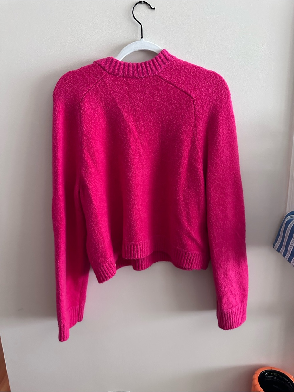 Lululemon Brushed Cotton Merino Blend Crewneck Sonic Pink! - Picture 3 of 15